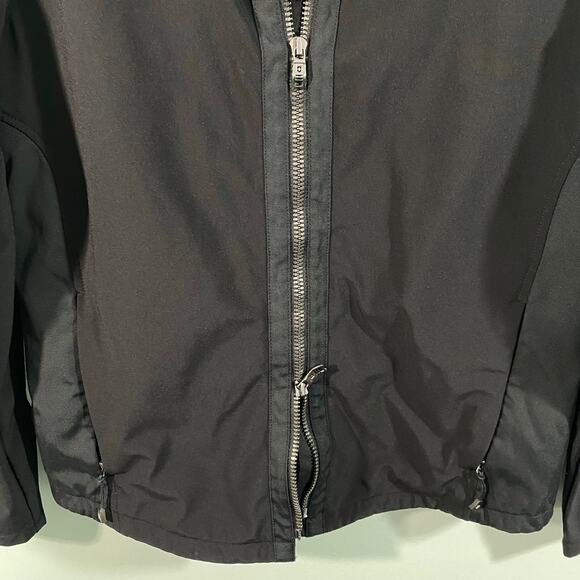 Victorinox Swiss Army Black 2 Way Zip Reinforced Elbow Softshell Jacket Size L - Picture 5 of 11